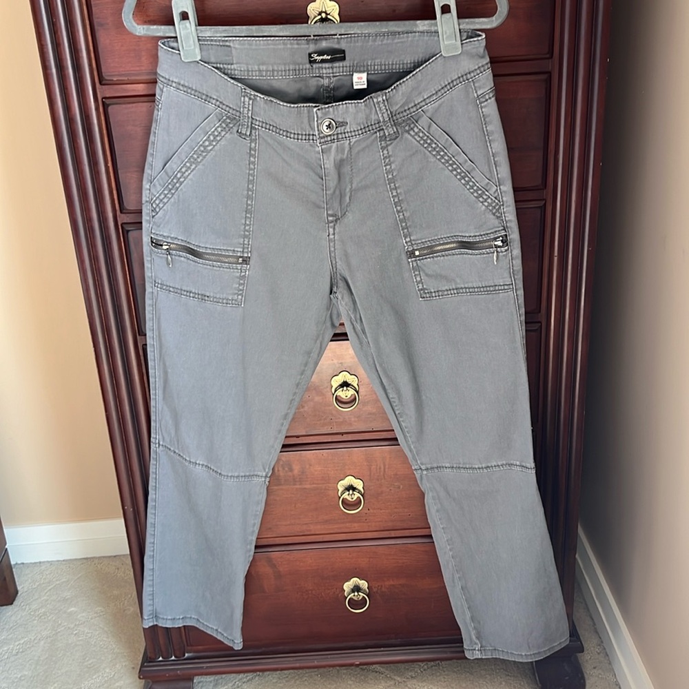 Supplies Grey Cargo Pants Size 10